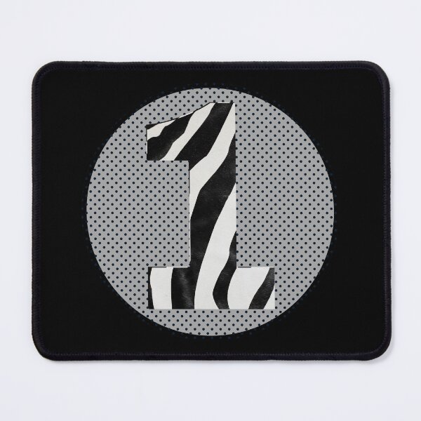 Item preview, Zebra Pattern No.1 Number Mono One Years Old Birthday Sport Squad designed and sold by 27th-Tee.