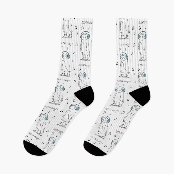 Item preview, Sloth party. Cool sloth listening to the music in headphones designed and sold by Aleksse.