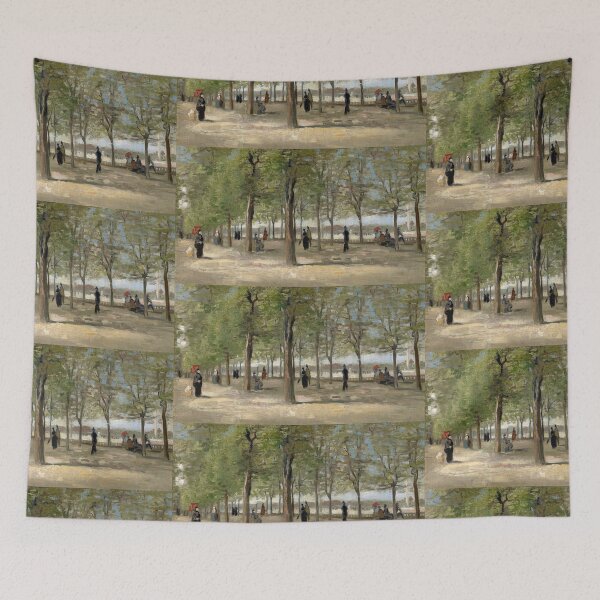 Item preview, Vincent van Gogh's Terrace in the Luxembourg Gardens (1886), La Terrasse des Tuileries,  famous painting. designed and sold by hottest-tees.