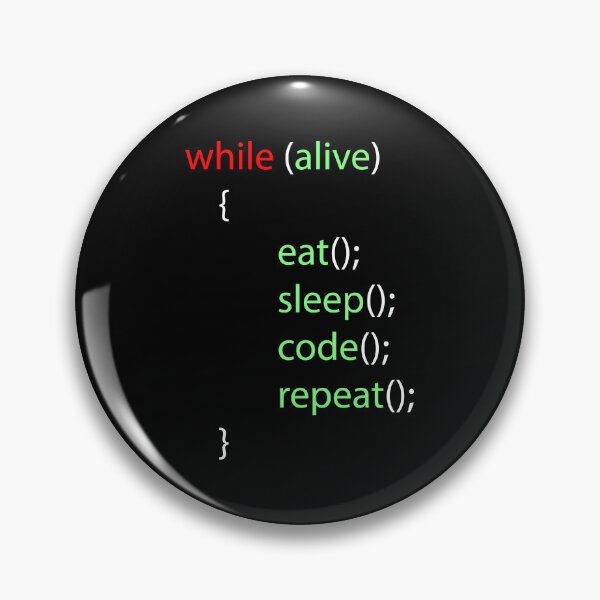Item preview, eat sleep code repeat design designed and sold by captainkrydr.
