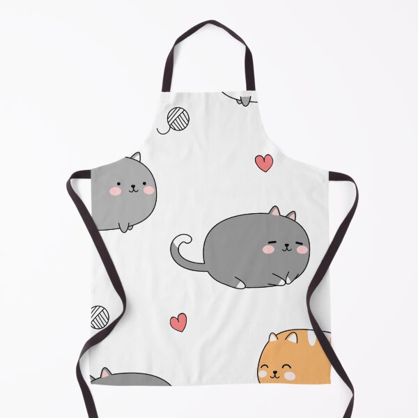 Item preview, Cute Cat Pattern  designed and sold by YourPrettyHome.