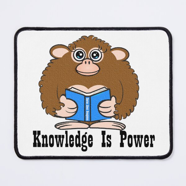Item preview, studious Orangutan - Knowledge is power designed and sold by Shirley cute art .