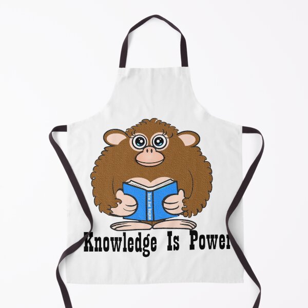 Item preview, studious Orangutan - Knowledge is power  designed and sold by Shirley cute art .