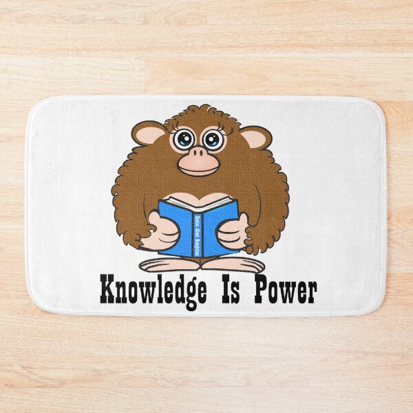 Item preview, studious Orangutan - Knowledge is power  designed and sold by Shirley cute art .