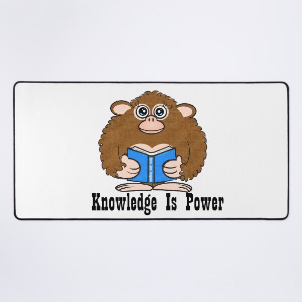 Item preview, studious Orangutan - Knowledge is power designed and sold by Shirley cute art .