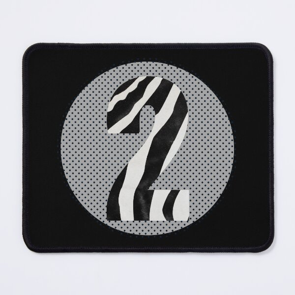 Item preview, Zebra Pattern No.2 Number two Mono Two Years Old Birthday Sport Squad designed and sold by 27th-Tee.