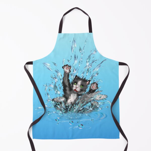 Item preview, wet cat in a puddle designed and sold by BeingNow.