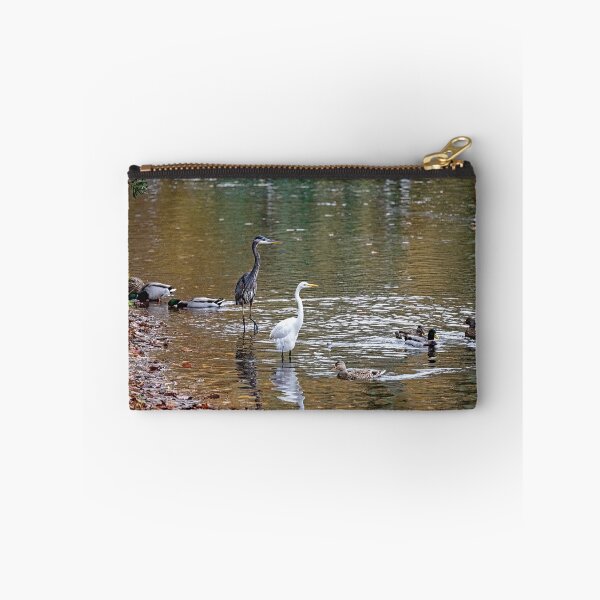 Item preview, Wading Birds Gathered for Fishing Challenge designed and sold by ShorelineImages.