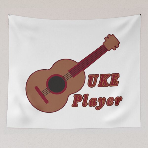 Item preview, UKE Player Ukulele designed and sold by janraydesigns.