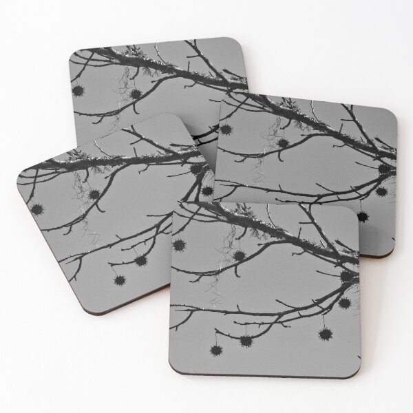 Item preview, Sweetgum In Black & White designed and sold by What I See by Dawne.