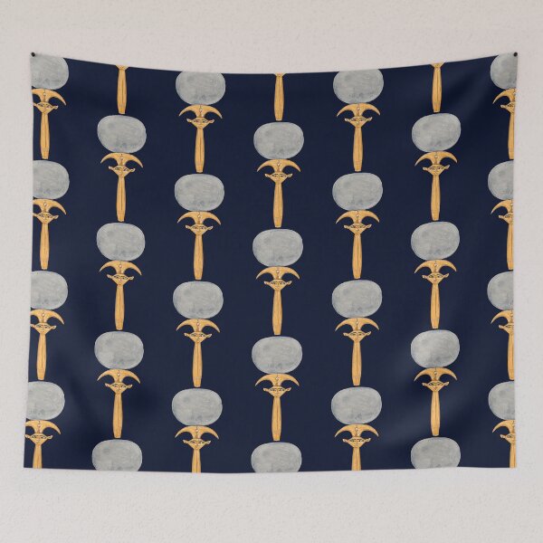 Item preview, MIRROR WITH HATHOR EMBLEM HANDLE-Egypt designed and sold by BEATRIZ ABAITUA.