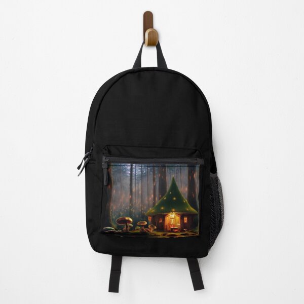 Item preview, Forest cabin with fairytale magic - Fantasy dream designed and sold by Monkyra.