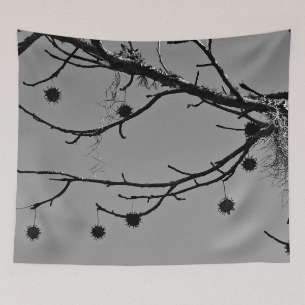 Item preview, Sweetgum In Black & White designed and sold by What I See by Dawne.