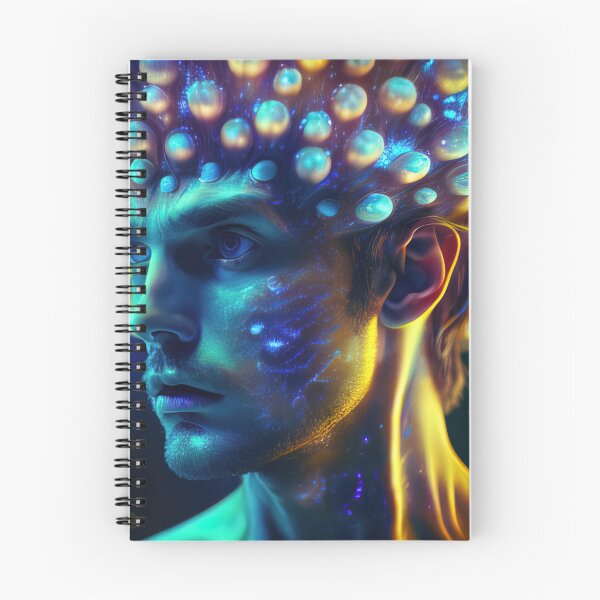 Item preview, Handsome psychedelic alien designed and sold by RK - Shop.
