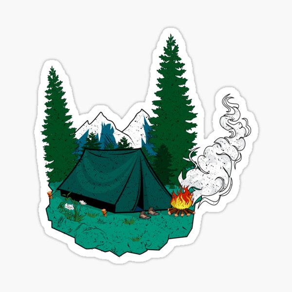 Item preview, ASL Camping ILY Hand designed and sold by CleverILY.