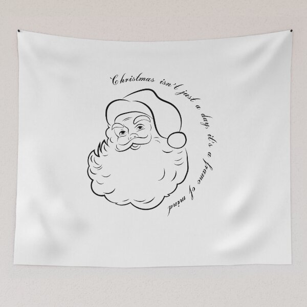 Item preview, Christmas quotes , Christmas isn't just a day, it's a fram of mind , Santa Claus design  designed and sold by Yoyostore0.