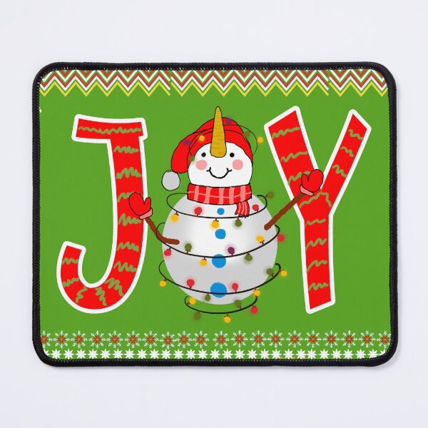 Item preview, JOY Ugly Christmas Sweater Tshirt designed and sold by Rodellina.