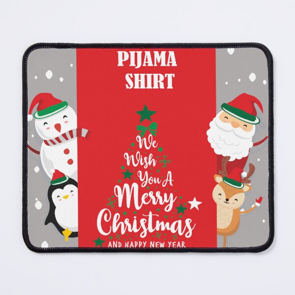 Item preview, my christmas pijama shirt, we wish you a merry christmas and happy new year designed and sold by VAN FASHION ⭐⭐⭐⭐⭐ (4,36K).