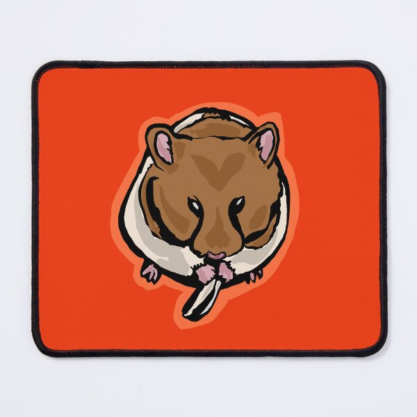 Item preview, Snacking Syrian Hamster designed and sold by BethGillespie.