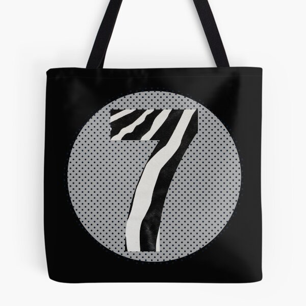 Item preview, Zebra Pattern No.7 Number seven Mono Seven Years Old Birthday Sport Squad designed and sold by 27th-Tee.