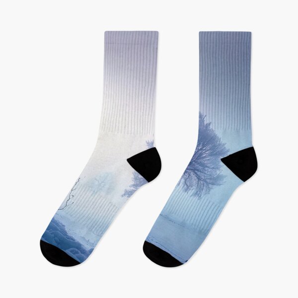 Item preview, Serene winter landscape designed and sold by RK - Shop.