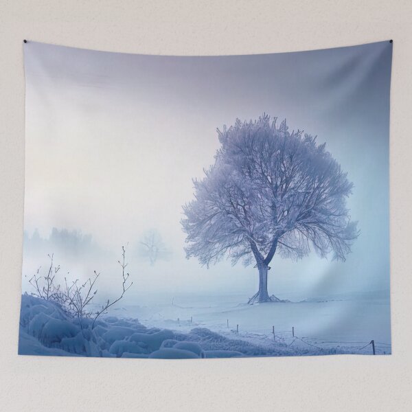 Item preview, Serene winter landscape designed and sold by RK - Shop.