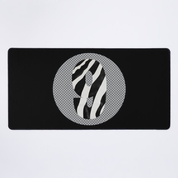 Item preview, Zebra Pattern No.9 Number nine Mono Nine Years Old Birthday Sport Squad designed and sold by 27th-Tee.