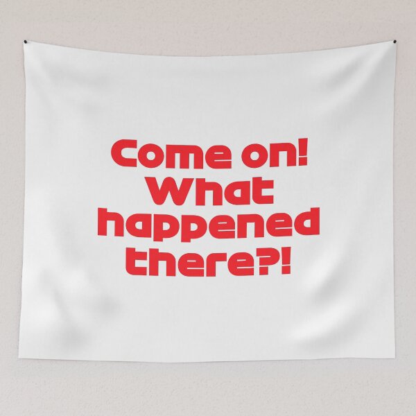 Item preview, SAI. Come On! What Happened There?! - Best Team Radio USA Austin GP 2022 (Original) designed and sold by FilipeFerreira.