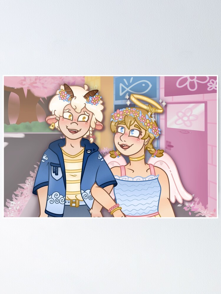 "Neil x Lily All Saints Street " Poster for Sale by Redbubble