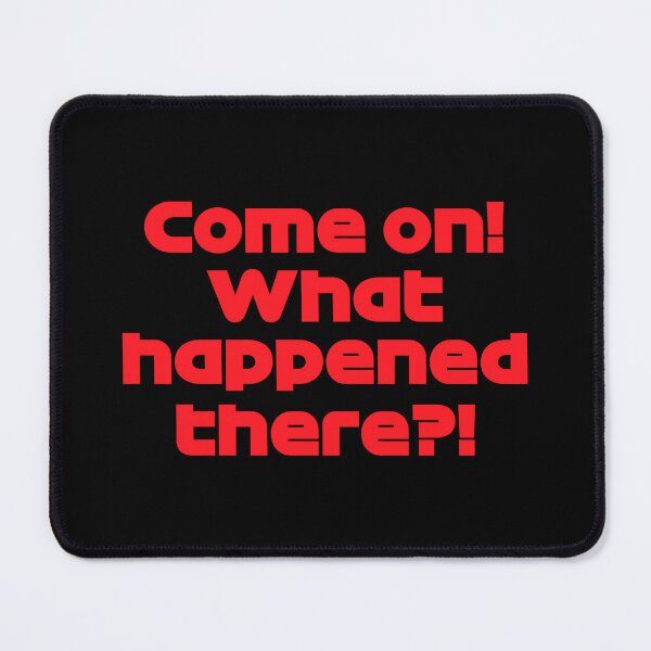 Item preview, SAI. Come On! What Happened There?! - Best Team Radio USA Austin GP 2022 (Original - Black BG) designed and sold by FilipeFerreira.