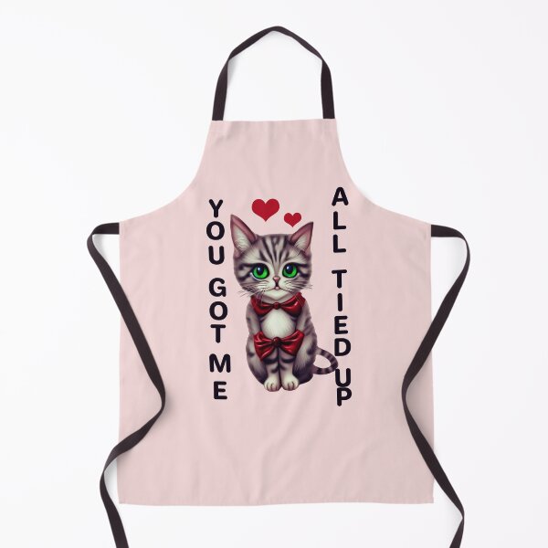 Item preview, Cute Valentine Love Kitten with Red Bows designed and sold by Trace1234.