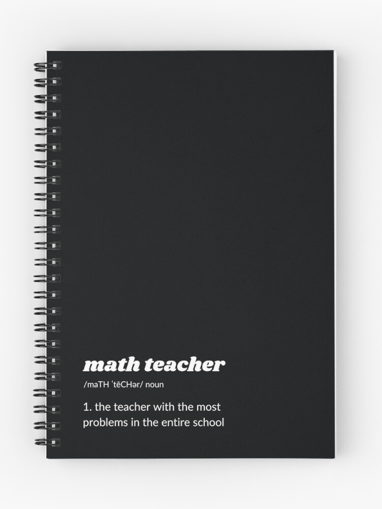 Thumbnail 1 of 3, Journal, Funny Math Teacher Joke designed and sold by MathVerge.