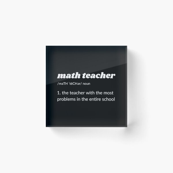 Item preview, Funny Math Teacher Joke designed and sold by MathVerge.