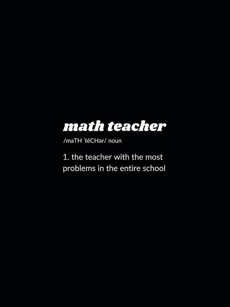 Thumbnail 5 of 5, iPhone Case, Funny Math Teacher Joke designed and sold by MathVerge.