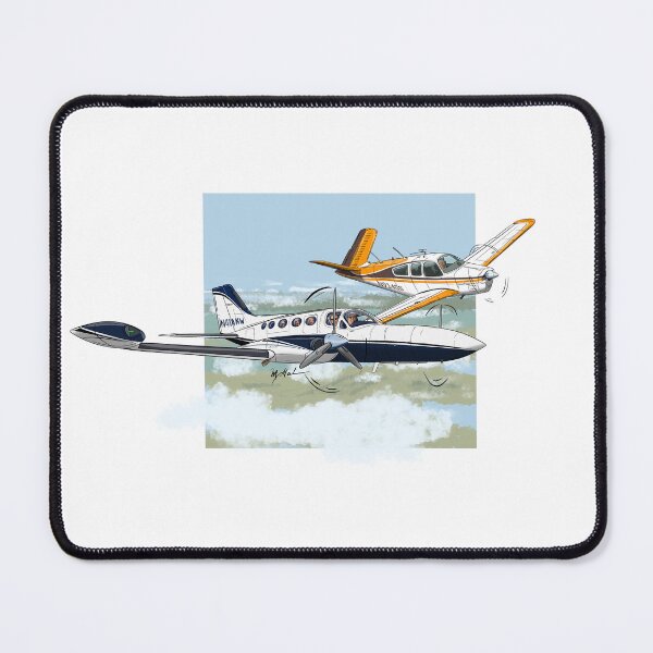 Item preview, Cessna 414 and Beechcraft Bonanza flight of two  designed and sold by Michael Garber.