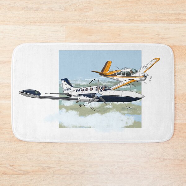 Item preview, Cessna 414 and Beechcraft Bonanza flight of two  designed and sold by Michael Garber.
