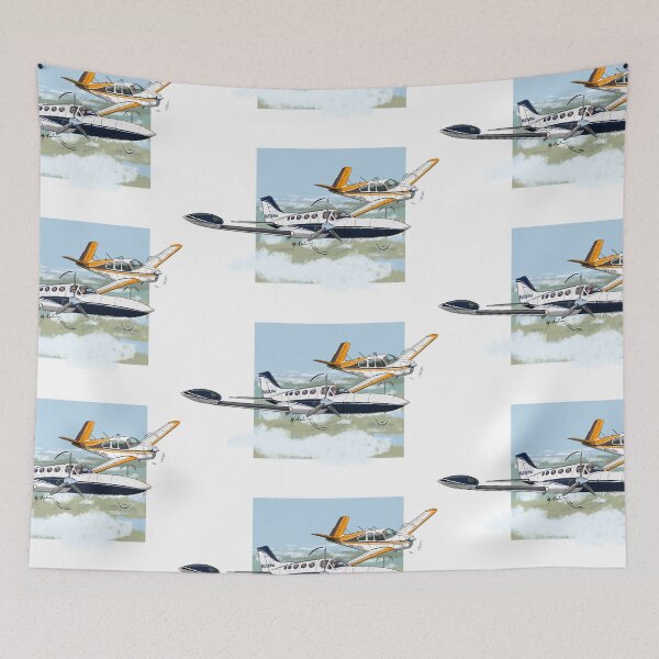 Item preview, Cessna 414 and Beechcraft Bonanza flight of two  designed and sold by Michael Garber.