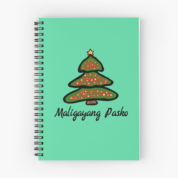 Item preview, Maligayang Pasko Filipino Christmas Tree Filipinos Greeting designed and sold by MagicBoutique.