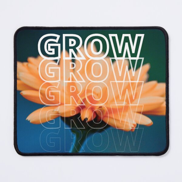 Item preview, GROW (above) - Orange Flower Blossom designed and sold by AliceSLee.