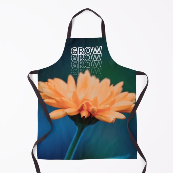 Item preview, GROW (above) - Orange Flower Blossom designed and sold by AliceSLee.