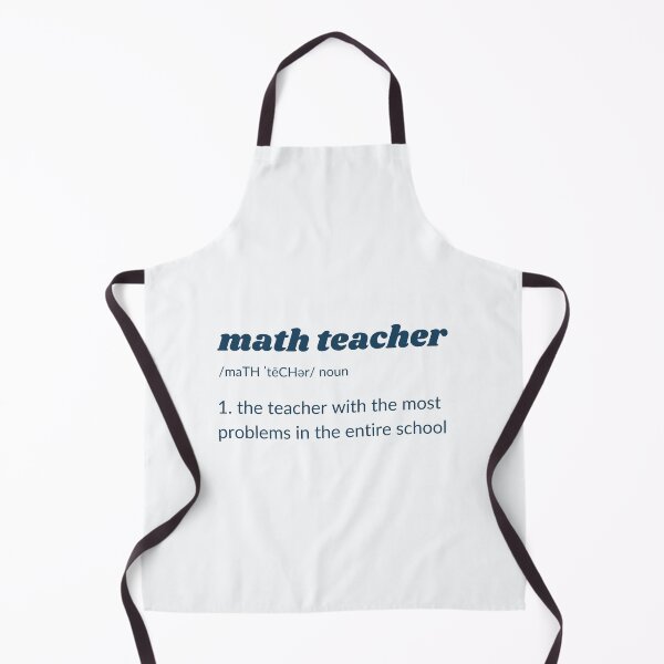 Item preview, Funny Math Teacher Joke - The teacher with the most problems in the entire school.  designed and sold by MathVerge.