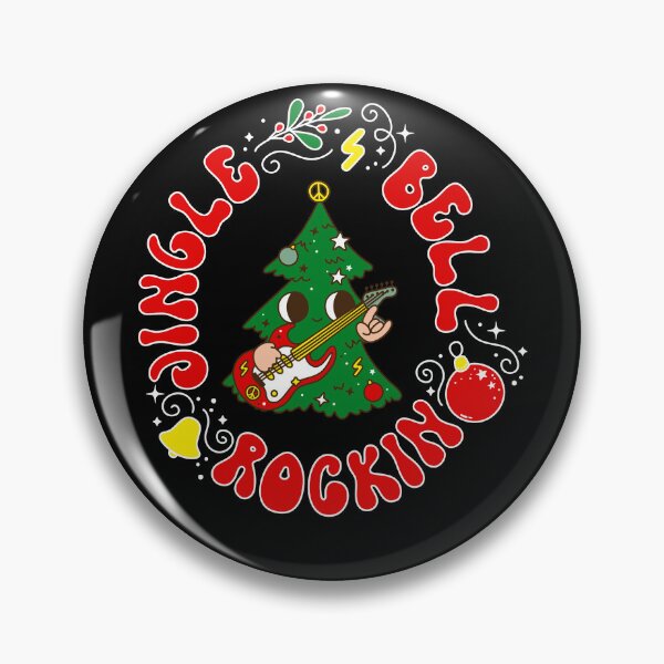 Item preview, Jingle Bell Rock Retro designed and sold by RockBeeDesigns.