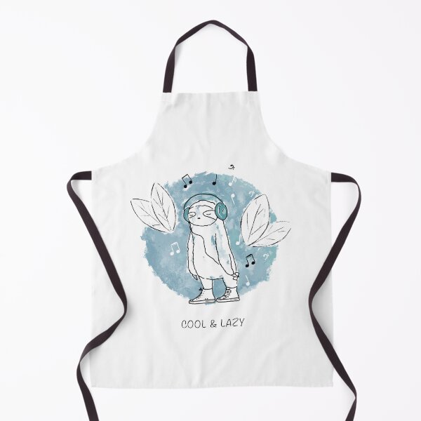 Item preview, Cool and lazy. Cute sloth listening to the music art designed and sold by Aleksse.