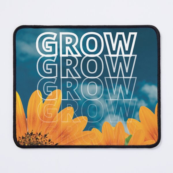Item preview, GROW (above) - Deep Blue Sky Over Sunflowers designed and sold by AliceSLee.