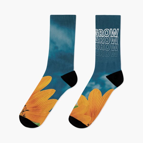 Item preview, GROW (above) - Deep Blue Sky Over Sunflowers designed and sold by AliceSLee.