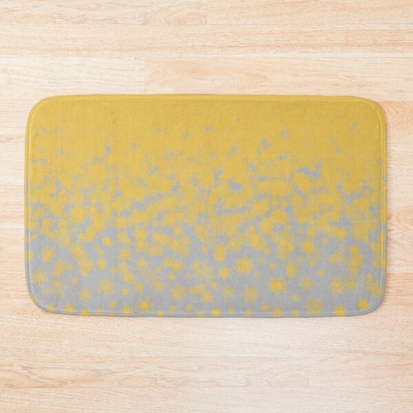 Item preview, Blizzard - Golden snowflakes on a silver background designed and sold by illustratious.
