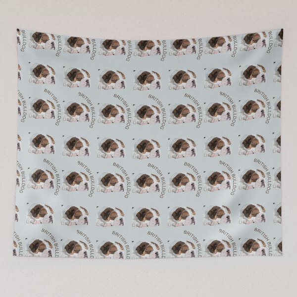 Item preview, British Bulldog All Over Pattern designed and sold by MimsTees.