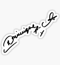 Dominique Provost-Chalkley Autograph Sticker