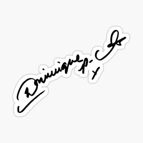 Dominique Provost-Chalkley Autograph Sticker