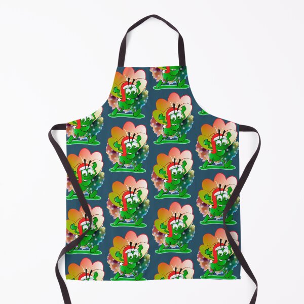 Item preview, Worker ant with a santa hat carrying a flower designed and sold by WorkerAnts.